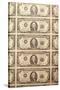 Prints of Money at the Mob Museum, Las Vegas, Nevada. Usa-Julien McRoberts-Stretched Canvas