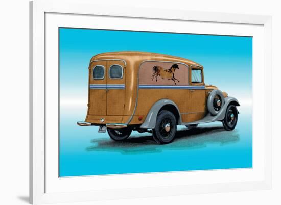 Prints the Pony Classic Truck-null-Framed Art Print