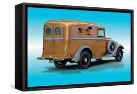 Prints the Pony Classic Truck-null-Framed Stretched Canvas