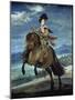 Prinz Balthasar Carlos Zu Pferde-Diego Velazquez-Mounted Giclee Print