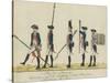 Prinz Carl Regiment, C.1784-J. H. Carl-Stretched Canvas