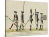 Prinz Carl Regiment, C.1784-J. H. Carl-Stretched Canvas