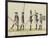 Prinz Carl Regiment, C.1784-J. H. Carl-Framed Giclee Print