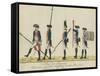 Prinz Carl Regiment, C.1784-J. H. Carl-Framed Stretched Canvas