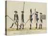 Prinz Carl Regiment, C.1784-J. H. Carl-Stretched Canvas