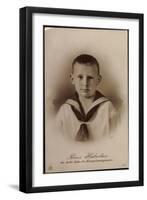 Prinz Hubertus,Dritter Sohn D Kronprinzenpaares, Npg-null-Framed Giclee Print