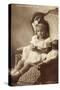 Prinzessin Cecilie Von Preußen Mit Einer Puppe-null-Stretched Canvas