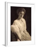 Prinzessin Feodora Von Sachsen Meiningen, Portrait-null-Framed Giclee Print