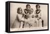 Prinzessin Ingrid,Prinzen Gustav, Bertil Und Sigvard-null-Framed Stretched Canvas