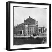 Prinzregenten Theatre, Munich, Germany, C1900-Wurthle & Sons-Framed Photographic Print