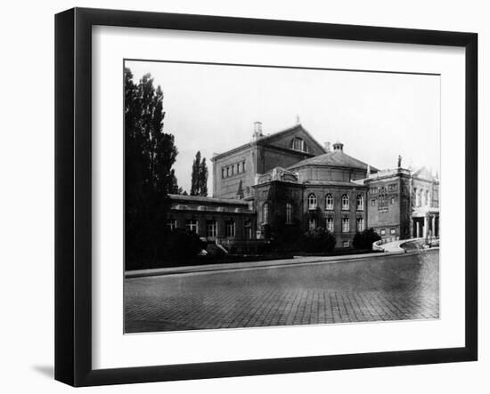 Prinzregenter Theater-null-Framed Art Print