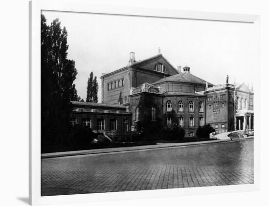 Prinzregenter Theater-null-Framed Art Print