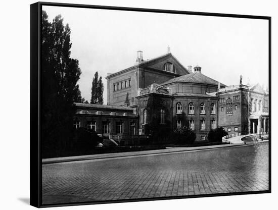 Prinzregenter Theater-null-Framed Stretched Canvas