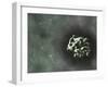 Prion Protein Plaque, Computer Artwork-Equinox Graphics-Framed Photographic Print