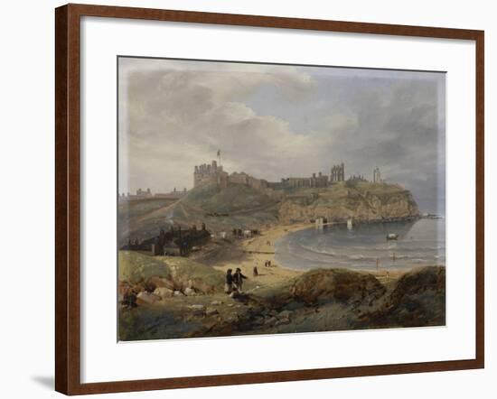 Prior's Haven, Tynemouth, 1845-John Wilson Carmichael-Framed Giclee Print