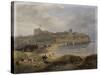 Prior's Haven, Tynemouth, 1845-John Wilson Carmichael-Stretched Canvas