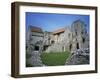 Priors Chapel and Tower from Cloister, Castle Acre Priory, Norfolk, England, United Kingdom, Europe-Hunter David-Framed Photographic Print