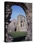 Priory Ruins, Priors Chapel and Tower from the Cloister, Castle Acre, Norfolk, England-David Hunter-Stretched Canvas