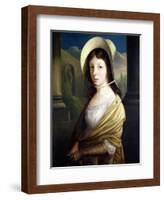 Priscilla Jones, C.1802-Thomas Barker of Bath-Framed Giclee Print