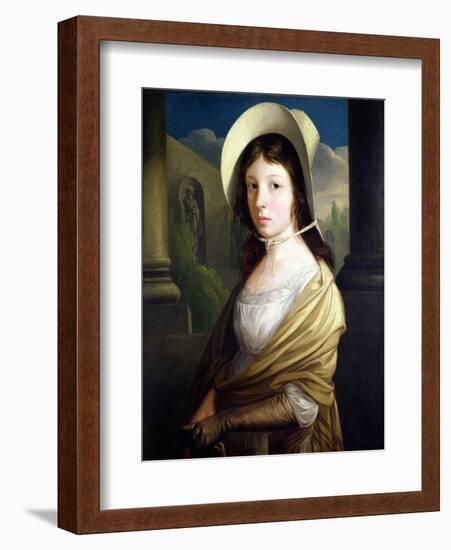 Priscilla Jones, C.1802-Thomas Barker of Bath-Framed Giclee Print