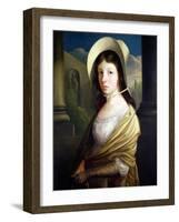 Priscilla Jones, C.1802-Thomas Barker of Bath-Framed Giclee Print