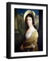 Priscilla Jones, C.1802-Thomas Barker of Bath-Framed Giclee Print