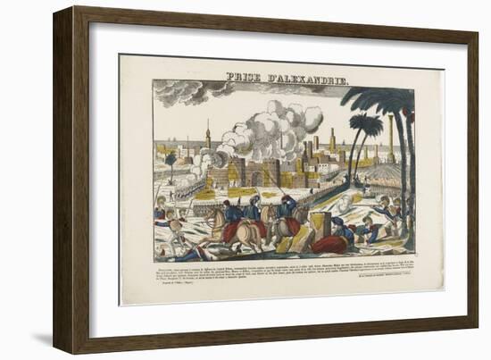 Prise d'Alexandrie-null-Framed Giclee Print