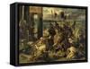 Prise de Constantinople par les croisés (12 avril 1204)-Eugene Delacroix-Framed Stretched Canvas