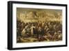 Prise de Jérusalem par les croisés, 15 juillet 1099 (Godefroy de Bouilon rendant grâce à Dieu en-Emile Signol-Framed Giclee Print