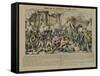 Prise de la Bastille 14 juillet 1789-null-Framed Stretched Canvas