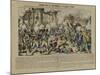 Prise de la Bastille 14 juillet 1789-null-Mounted Giclee Print