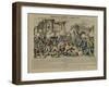 Prise de la Bastille 14 juillet 1789-null-Framed Giclee Print