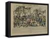 Prise de la Bastille 14 juillet 1789-null-Framed Stretched Canvas