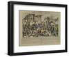 Prise de la Bastille 14 juillet 1789-null-Framed Giclee Print