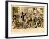 Prise De La Porte St Denis Le 28th Juillet 1830, Revolution of 1830, Paris-null-Framed Giclee Print