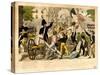 Prise De La Porte St Denis Le 28th Juillet 1830, Revolution of 1830, Paris-null-Stretched Canvas