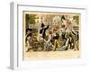 Prise De La Porte St Denis Le 28th Juillet 1830, Revolution of 1830, Paris-null-Framed Giclee Print