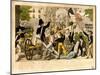 Prise De La Porte St Denis Le 28th Juillet 1830, Revolution of 1830, Paris-null-Mounted Giclee Print