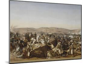 Prise de la Smala d'Abd-el-Kader par le duc d'Aumale à Taguin , le 16 mai 1843-Horace Vernet-Mounted Giclee Print