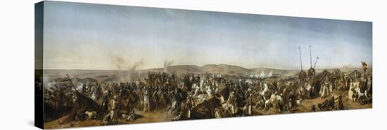 Prise de la Smala d'Abd-el-Kader par le duc d'Aumale à Taguin , le 16 mai 1843-Horace Vernet-Stretched Canvas