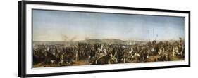 Prise de la Smala d'Abd-el-Kader par le duc d'Aumale à Taguin , le 16 mai 1843-Horace Vernet-Framed Premium Giclee Print