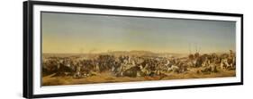 Prise de la Smalah d'Abd El-Kader-Horace Vernet-Framed Premium Giclee Print