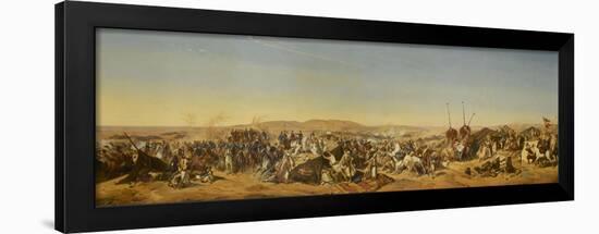 Prise de la Smalah d'Abd El-Kader-Horace Vernet-Framed Giclee Print