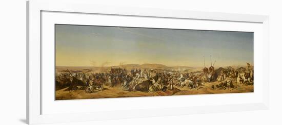 Prise de la Smalah d'Abd El-Kader-Horace Vernet-Framed Giclee Print