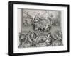 Prise de la ville et citadelle de Gand en six jours 1678-Charles Le Brun-Framed Giclee Print