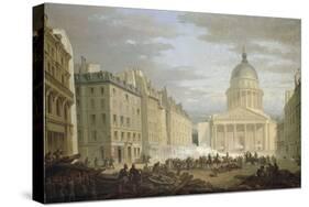 Prise du Panthéon, le 24 juin 1848-Nicolas Edward Gabe-Stretched Canvas