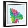 Prism Palm III-Paul Brent-Framed Art Print