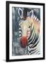 Prism Zebra II-Grace Popp-Framed Art Print