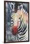 Prism Zebra II-Grace Popp-Framed Art Print