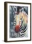 Prism Zebra II-Grace Popp-Framed Art Print